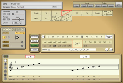 score (solfege) Djangolizer Score Preview