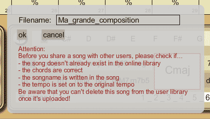 share a song window share a song window
