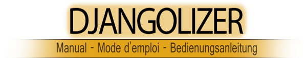 Djangolizer manual title Djangolizer manual title